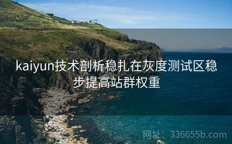 kaiyun技术剖析稳扎在灰度测试区稳步提高站群权重