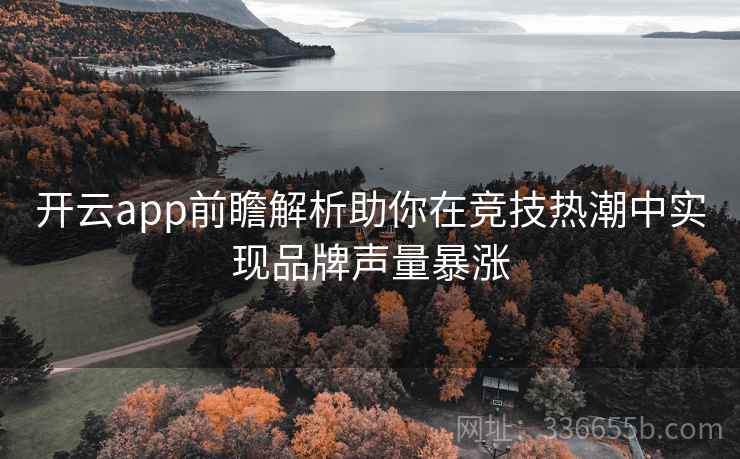 开云app前瞻解析助你在竞技热潮中实现品牌声量暴涨