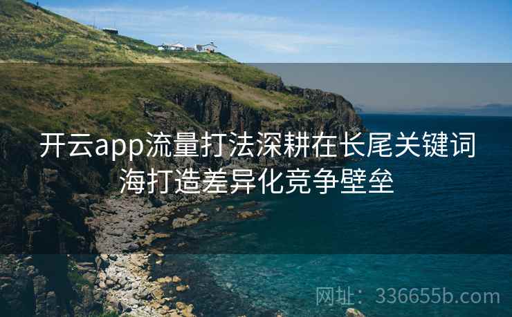 开云app流量打法深耕在长尾关键词海打造差异化竞争壁垒