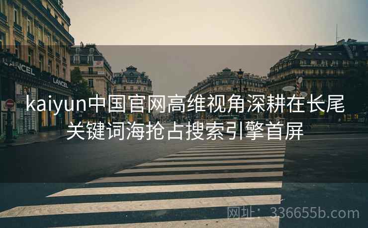 kaiyun中国官网高维视角深耕在长尾关键词海抢占搜索引擎首屏